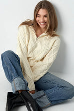 Afbeelding in Gallery-weergave laden, Chique sweater with zipper
