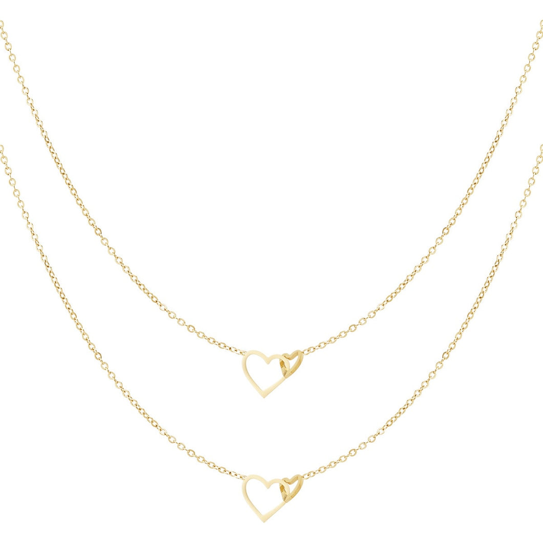 Always love necklace - gold