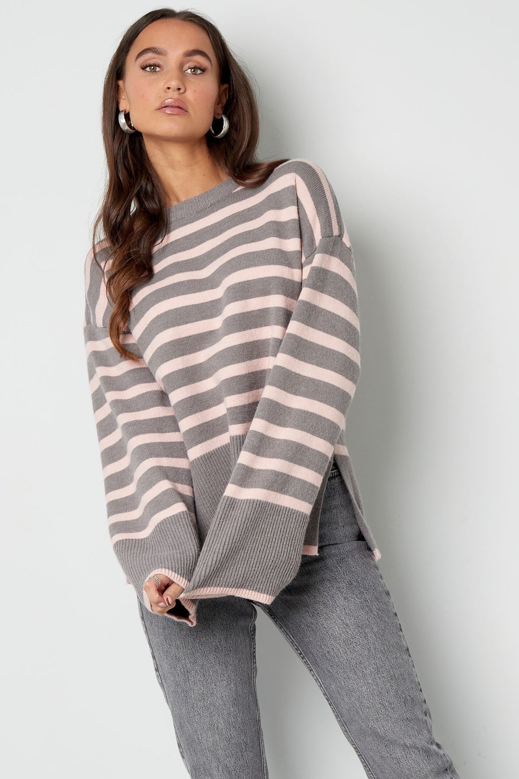 Sweater split - grey