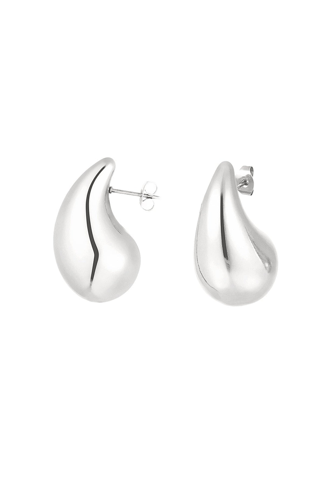 Drop earrings - silver