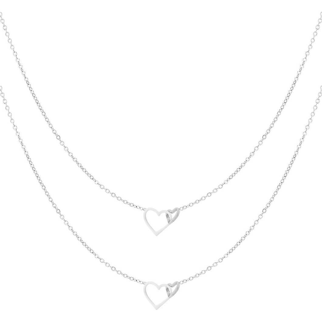 Always love necklace - silver