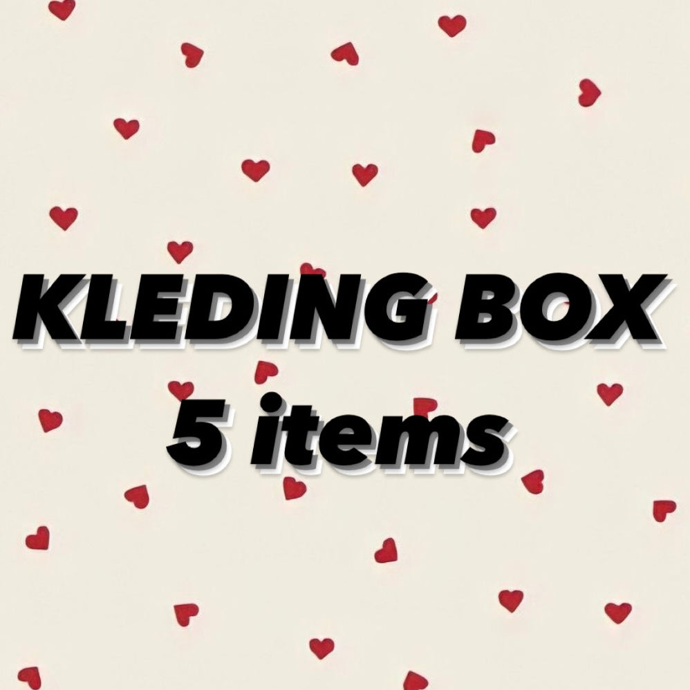 KLEDING BOX 5 items